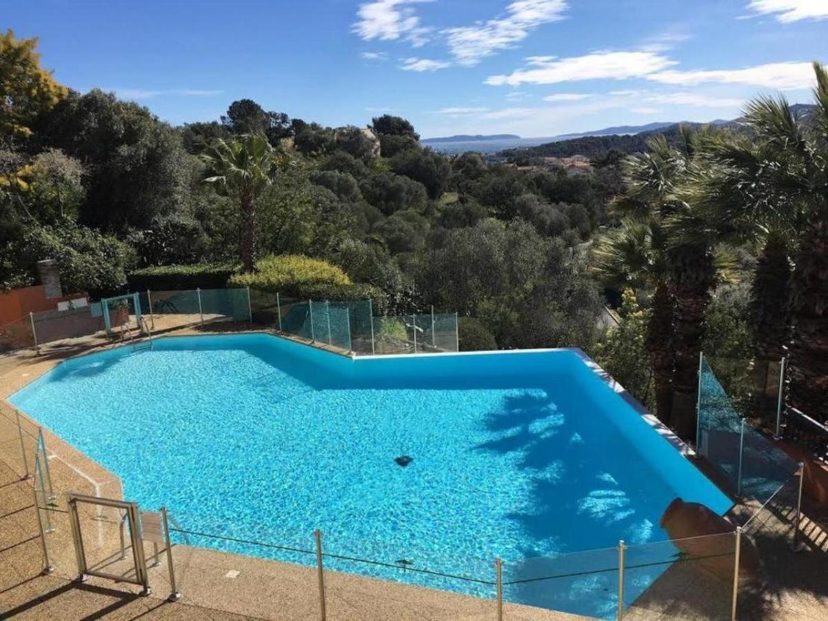 Residence Les Terrasses Du Mirage - Duplex Vue Mer Bormes-les-Mimosas Exteriör bild